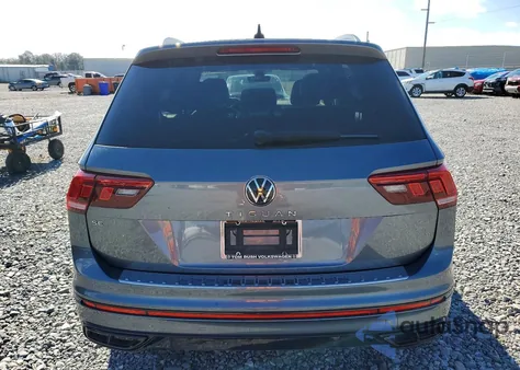 2022 Volkswagen Tiguan Se R-Line Black z USA, uszkodzony, nr VIN 3VVCB7AXXNM091490